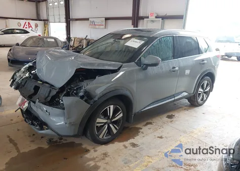 2021 Nissan Rogue Sl Intelligent Awd из США, поврежденный, VIN JN8AT3CB5MW238976